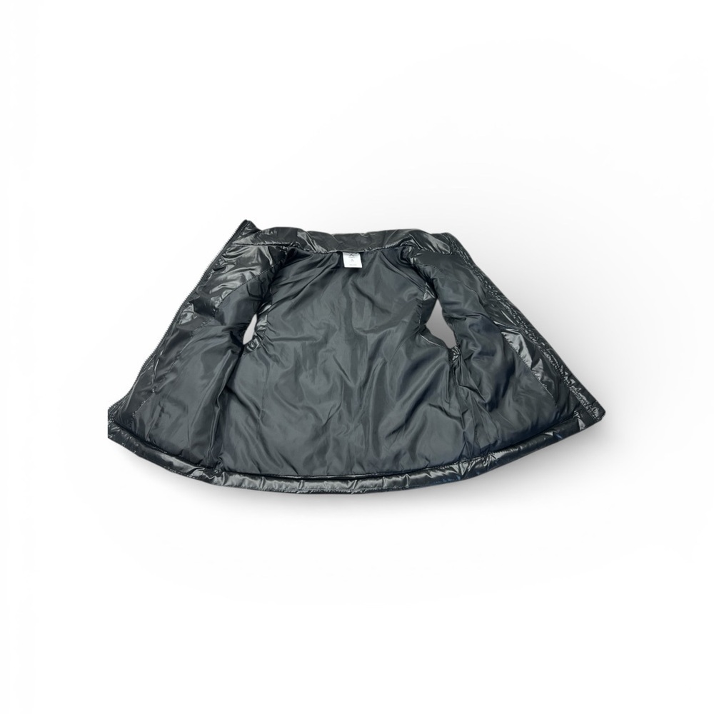 Xersion Girls Shiny Black Puffer Vest - Picture 4 of 6